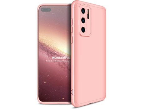Carcasa Huawei P40 Pro Slim armor 360º (Rosa)