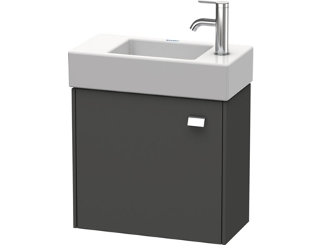 Módulo mural DURAVIT Brioso 48,4 x 23,9 cm 1 puerta con bisagra a la izquierda para lavabo Vero Air 072450