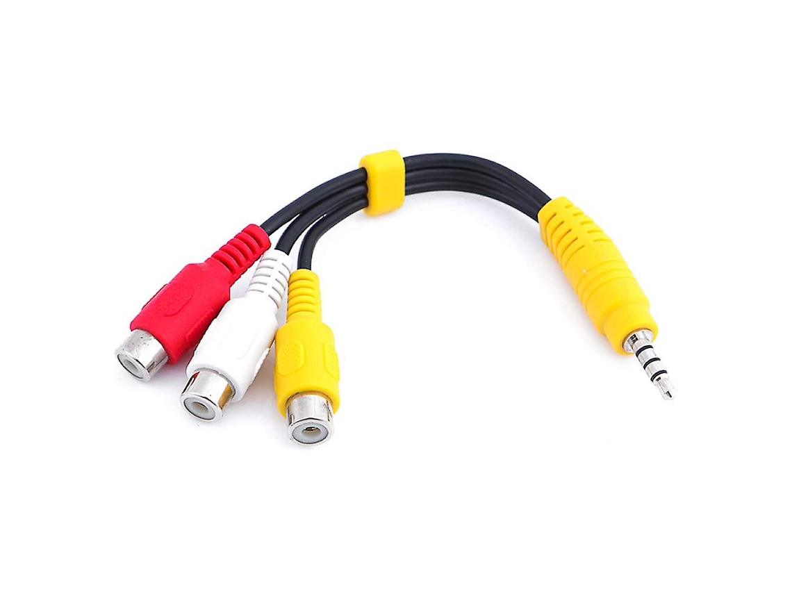 Replacement For Sony Tv Video Av Component Adapter Cable, 3.5mm To 3 Rca