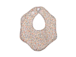Práctico babero para bebé, pañuelo pequeño con estampado de flores, babero suave y transpirable para recién nacidos, paño para eructar.