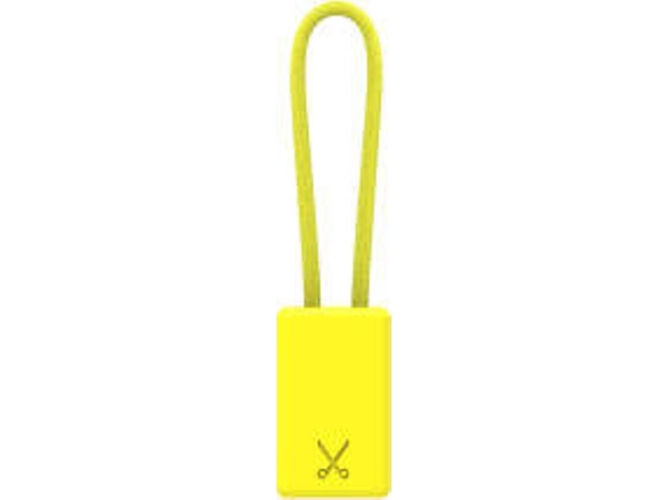 Cable PHILO Keychain (USB - Lightning - 0.2m - Amarillo)