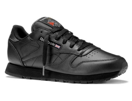 Zapatillas REEBOK Classic Leather Mujer (36 - Negro)