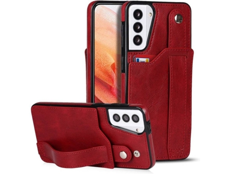 Funda Samsung Galaxy A22 5G HFS-HOUSE Membrana (Rojo)