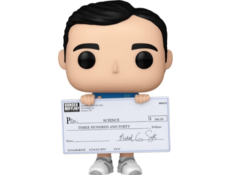 Figura FUNKO Pop! TV: The Office- Michael con Cheque