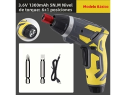 Conjunto De Parafusadeira Elétrica Recarregável Sem Fio (modelo D Básico) 4,2 V