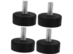Patas Niveladoras 4piezas Goma Muebles Ajustables Tornillos