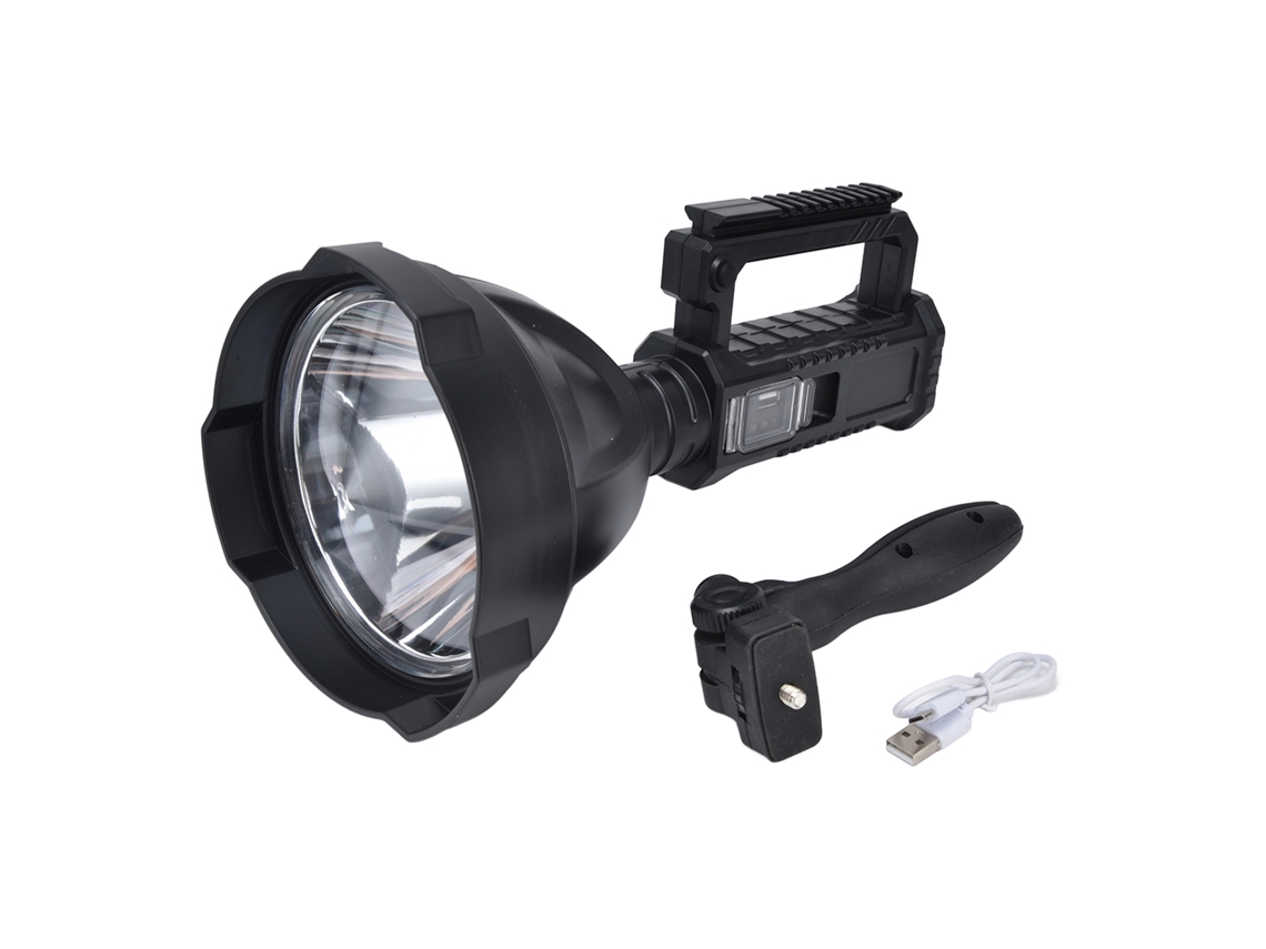 2026-linterna De Busqueda Led Super Brillante P50 Bicombustible Recargable Usb Impermeable Para Aventura Turismo