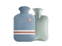 Bolsa De Agua Caliente 1 Litro Rayas Clásica Para Alivio Del Dolor Terapia Caliente Y Fría