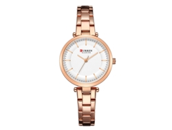 Reloj De Cuarzo Con Correa De Acero Para Mujer