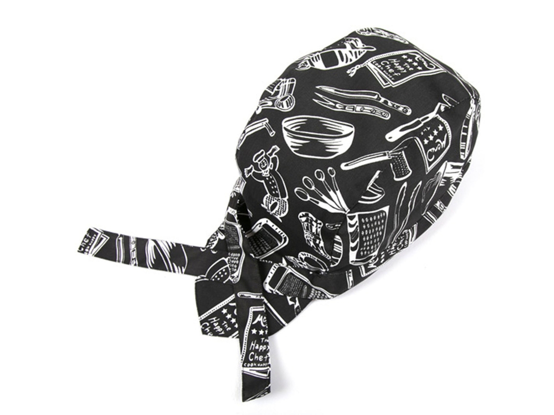 Gorro De Chef De Algodón Transpirable Y A La Moda Para Hombres Y Mujeres.