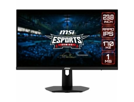 Monitor MSI G244F (Negro - Full HD - 23,8 - IPS)