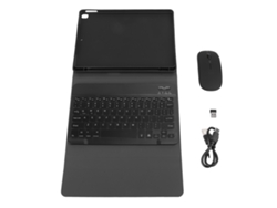 Conjunto De Teclado Y Mouse Inalámbricos Con Retroiluminación Rgb, Funda De Cuero Pu Bluetooth Para Air3 Pro De 10.5 Pulgadas