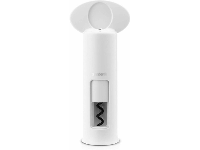 Sacacorchos BRABANTIA 297625 (Blanco - 0,25 kg - 7,5 x 4,5 x 17,5 cm - Garantía: 5 Años)