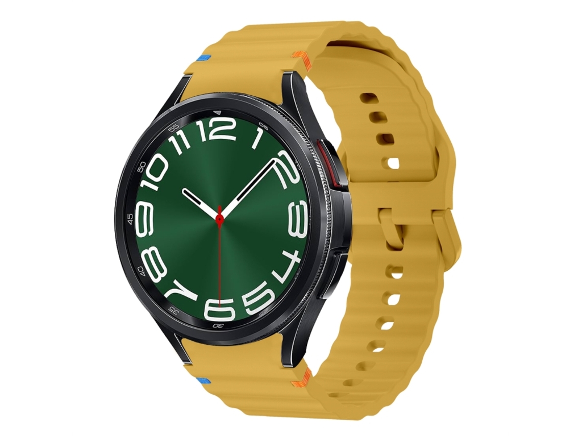 Correa para Samsung Galaxy Watch 6 Classic - Silicona cosida con diseño de ondas