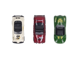 3 Piezas Juguete Coche De Aleación Para Niños Con Retroceso Simulación Modelo Carro Deslizante Para Parque Infantil