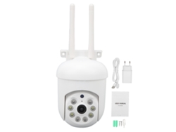 Cámara De Seguridad Wifi 1080p Con Audio Bidireccional 2.4ghz Rotatoria Para Bebé, Anciano, Perro Enchufe Eu