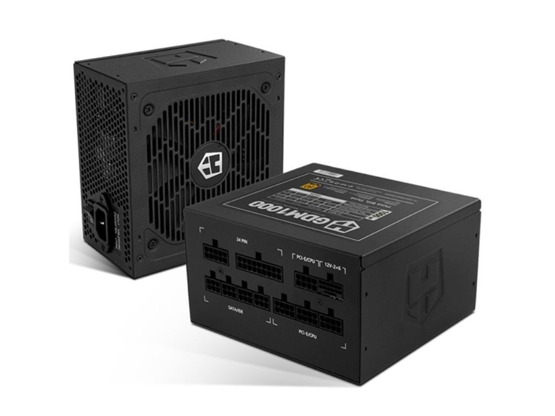 Fuente de alimentación Nox Hummer Gdm 1000w Ventilador 12cm 80 Plu Gold
