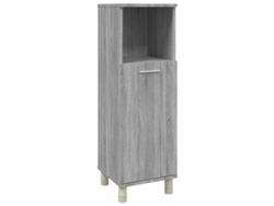 Mueble de baño, madera Sonoma, gris, MAISON EXCLUSIVE, 30x30x95 cm