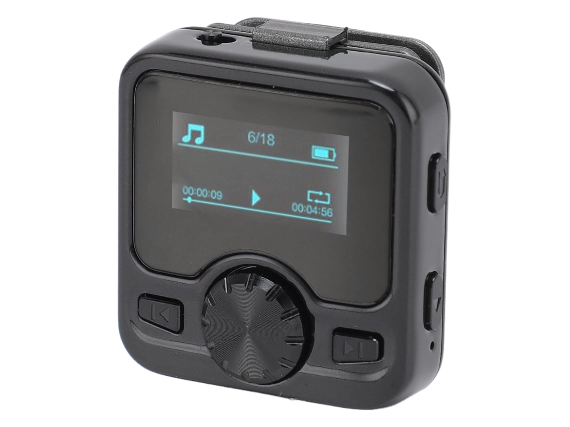 Reproductor MP3 Yizhood M9 de 1,2 pulgadas con función de grabación, 8 GB, color negro