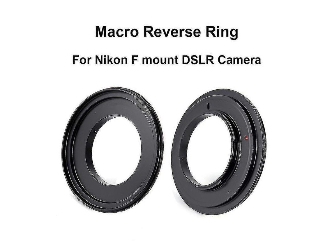 Anillo Adaptador Inverso Macro Para Nikon F-mount 58mm Cámara Dslr Enfoque Manual 58mm