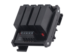 Módulo De Relé De Estado Sólido 4p Din Rail Dc A Dc Terminal Común Negativo 3‑32v Entrada 5‑8a 5‑60v Carga