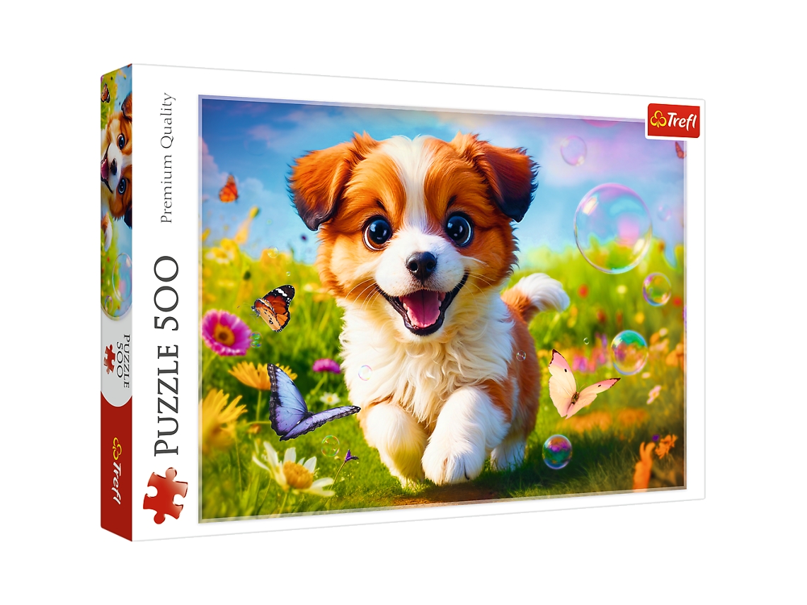 Puzzle 500 Perro Feliz Trefl 37524 Trefl Puzzle