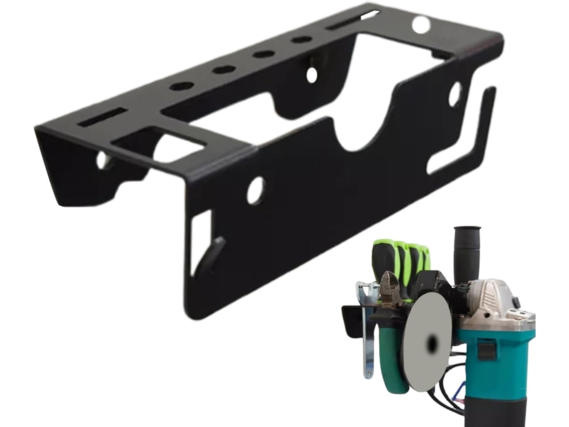 Estante Almacenamiento Amoladora Angular, Soporte Pared Hierro, Estante Herramientas Amoladora Angular Llaves