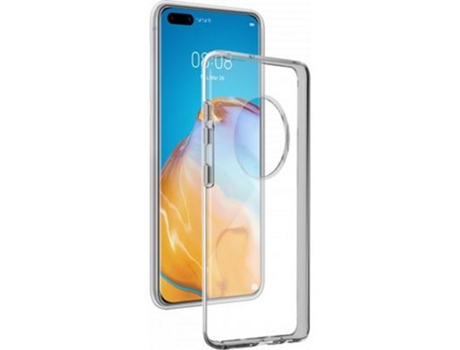 Funda para Huawei Mate 40 Pro BIGBEN CONNECTED Piel Sintética Textura Suave Transparente