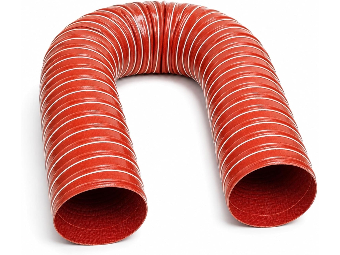 Manguera De Silicona Para Conductos Aire, Conducto Aire Flexible Con Alambre Acero Integrado, Resistente Al...