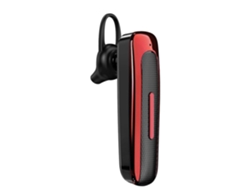 Kit Mãos Livres Hands-Free Waterproof 5.0 In Ear Ultralight Black Red