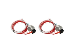 2x 3d Printer Hot End Kit For Ender-3 Neo/v2 Neo/max Neo Hotend 24v 40w Thermistor 0.4mm Nozzle