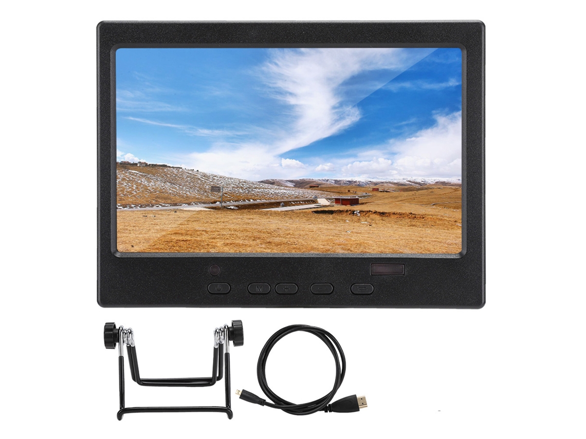 Pantalla De Visualización Tft Lcd De 7 Pulgadas 1024x600 16:9 300cd/m² Pantalla Hdmi Portátil Para 4b