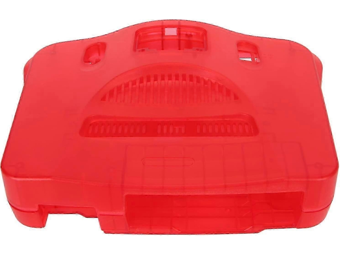 Estuche de transporte para N64, translúcido para consolas de videojuegos retro, de repuesto. Hengjian