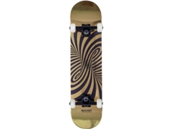 Patineta Rocket Warp Foil 8.0 ideal para principiantes y estilo confiable