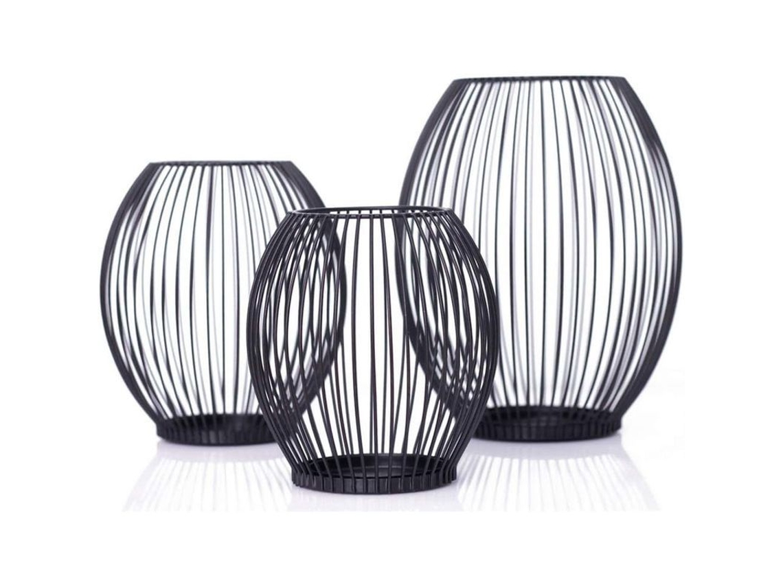 Candelabro Decorativo De Hierro Forjado Para Mesa, Portavelas Art Déco Para Velas Pequeñas En Bodas.