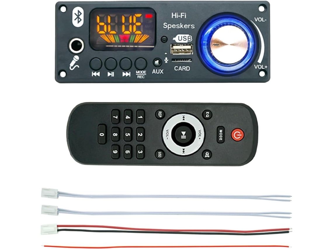 Placa Amplificadora De Circuito De Audio Para Automóvil, Potencia De 2x80w, Función