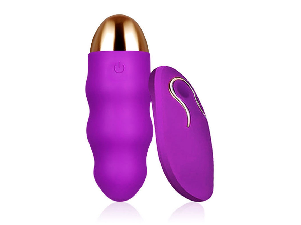 Vibrador De Control Remoto De 12 Frecuencias, Estimulador De Cltoris Femenino (morado)