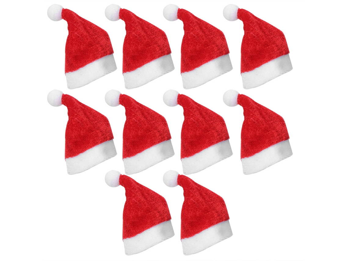 10 adorables mini gorros navideños para decorar tazas