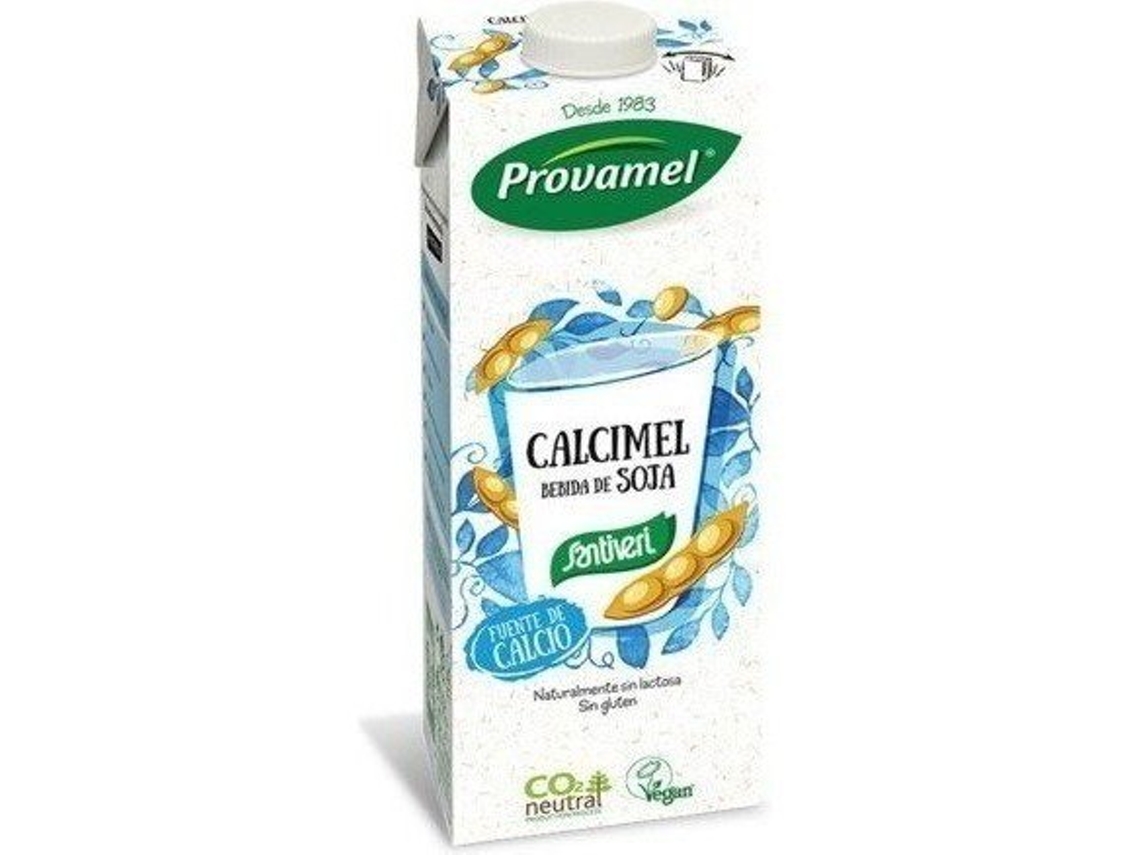 Bebida SANTIVERI Soja Calcimelitro (Mel, Manzana - 1 L)