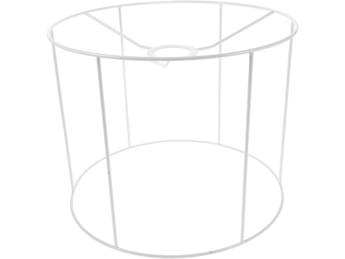 Soporte redondo de hierro con enchufe, estructura metálica para lámparas de mesa y colgantes de bricolaje, duradero y