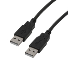Cable USB MCL USB A/USB A 3 m Macho/Macho Negro