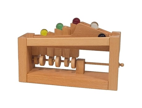 Escalator marble run