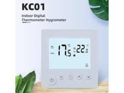 Controlador De Temperatura Con Pantalla Lcd Retroiluminada, Configuración De Tiempo Semanal Y Modos De Ahorro De Energía