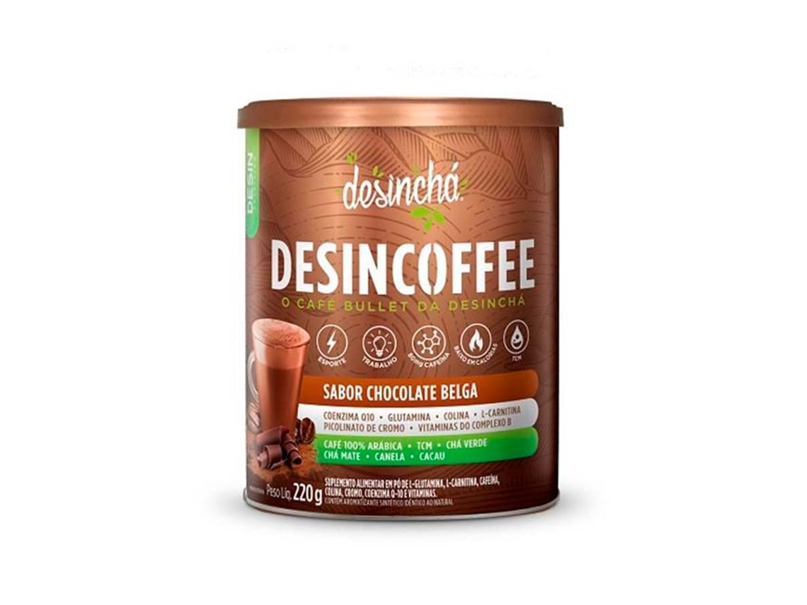 Complemento Alimentar DESINCHÁ Desincoffee Sabor Chocolate Belga (220 g)