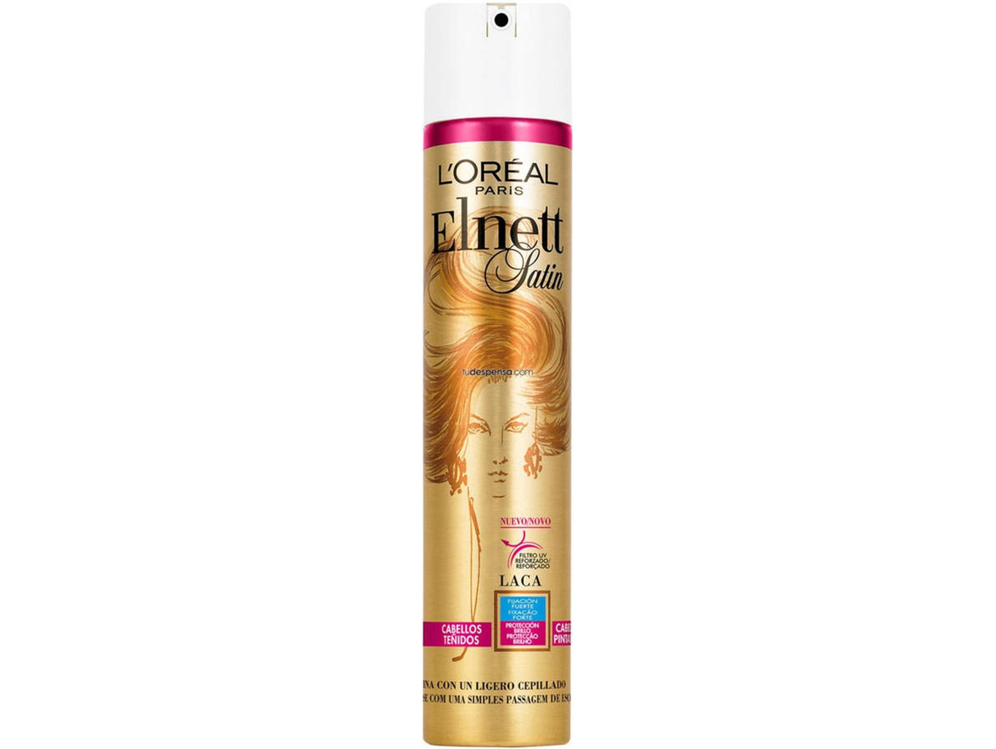 Laca  ELNETT Satin  Fijacion Fuerte  (400 ml)