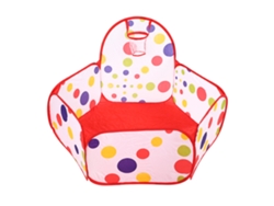 Tienda De Juegos Portátil Para Niños Con Cesta De Lanzamiento Y Piscina De Bolas, 150 Cm