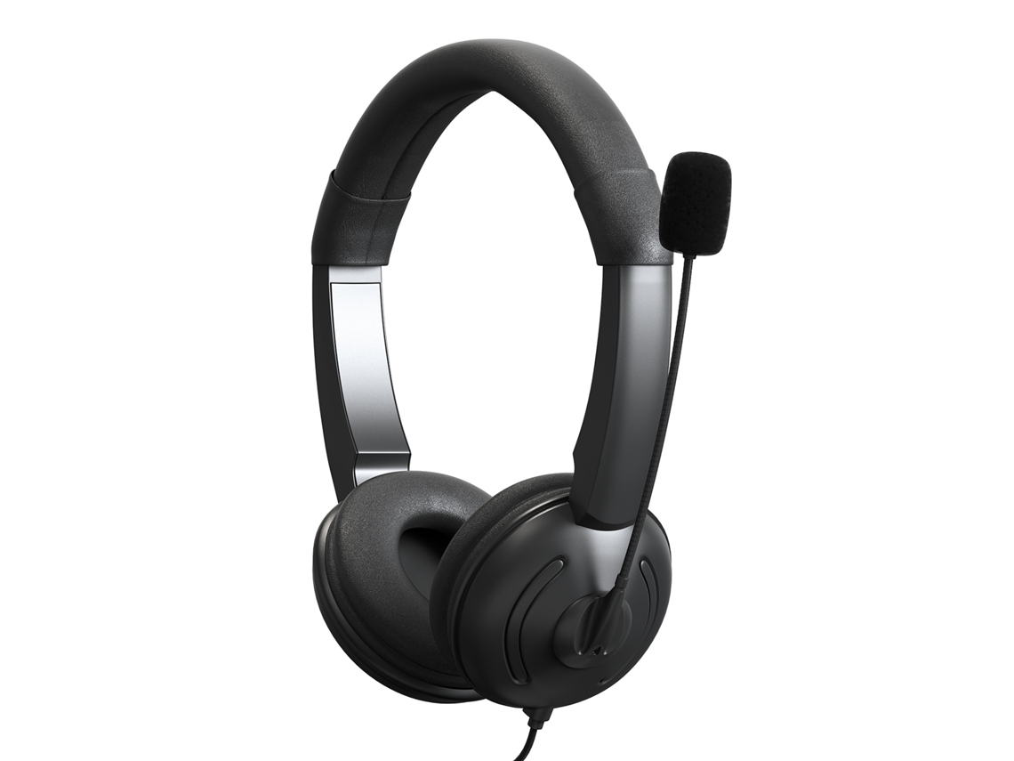 Auriculares ECELEN USB con micrófono de cancelación de ruido