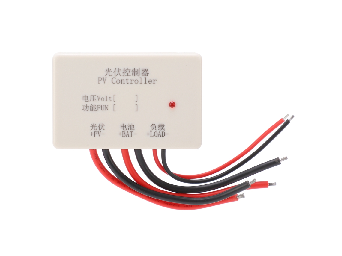 Controlador De Carga Solar Impermeable Con Protección De Batería, Regulador Abs Ip65