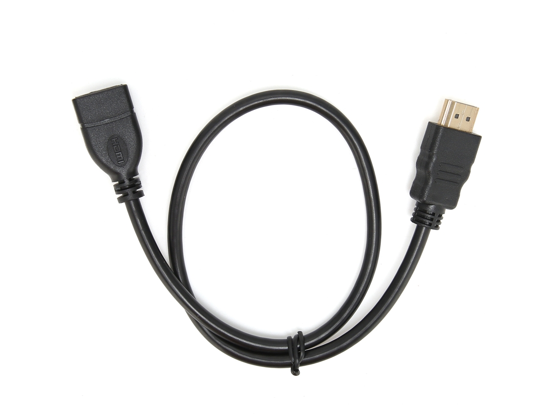 Cable De Extensión Macho/hembra De 50 Cm Para Interfaz Multimedia Hd Con Convertidor De Audio.
