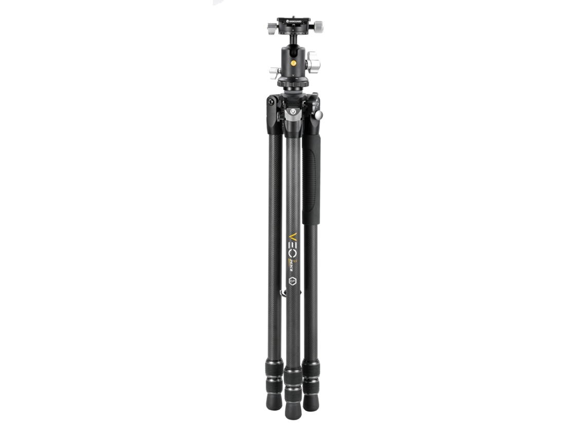 Tripode VANGUARD Vanguard Veo 3 263CB - Trípode de fibra de carbono, rótula de bola de doble eje